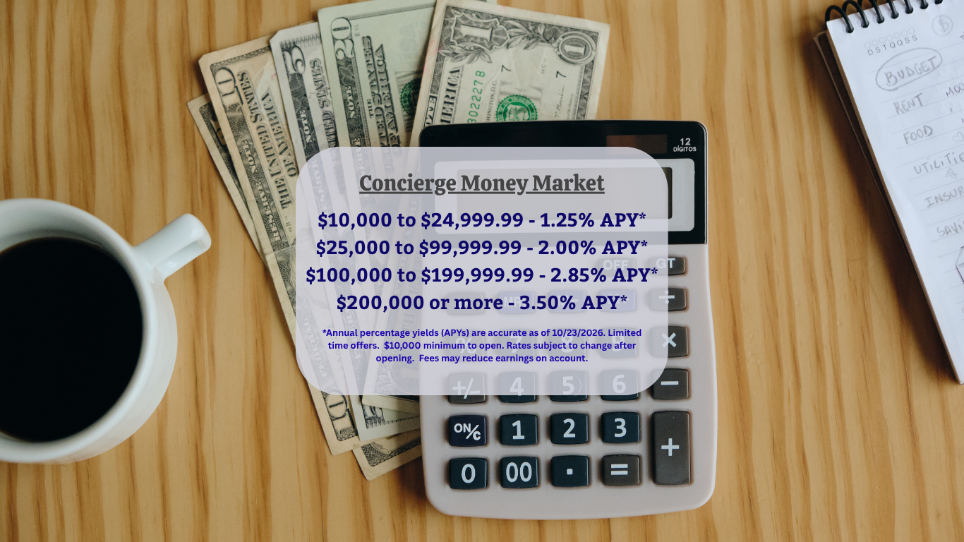 Concierge Money Market Rates